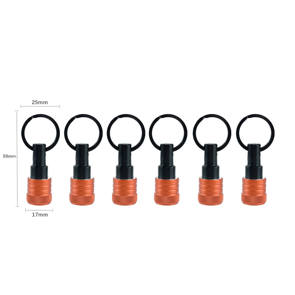 6pcs Hex Drill Bit Holders Quick Release Magnetic Screwdriver Bits Holder Extension Drill Screw Adapter Easy Change Keycha