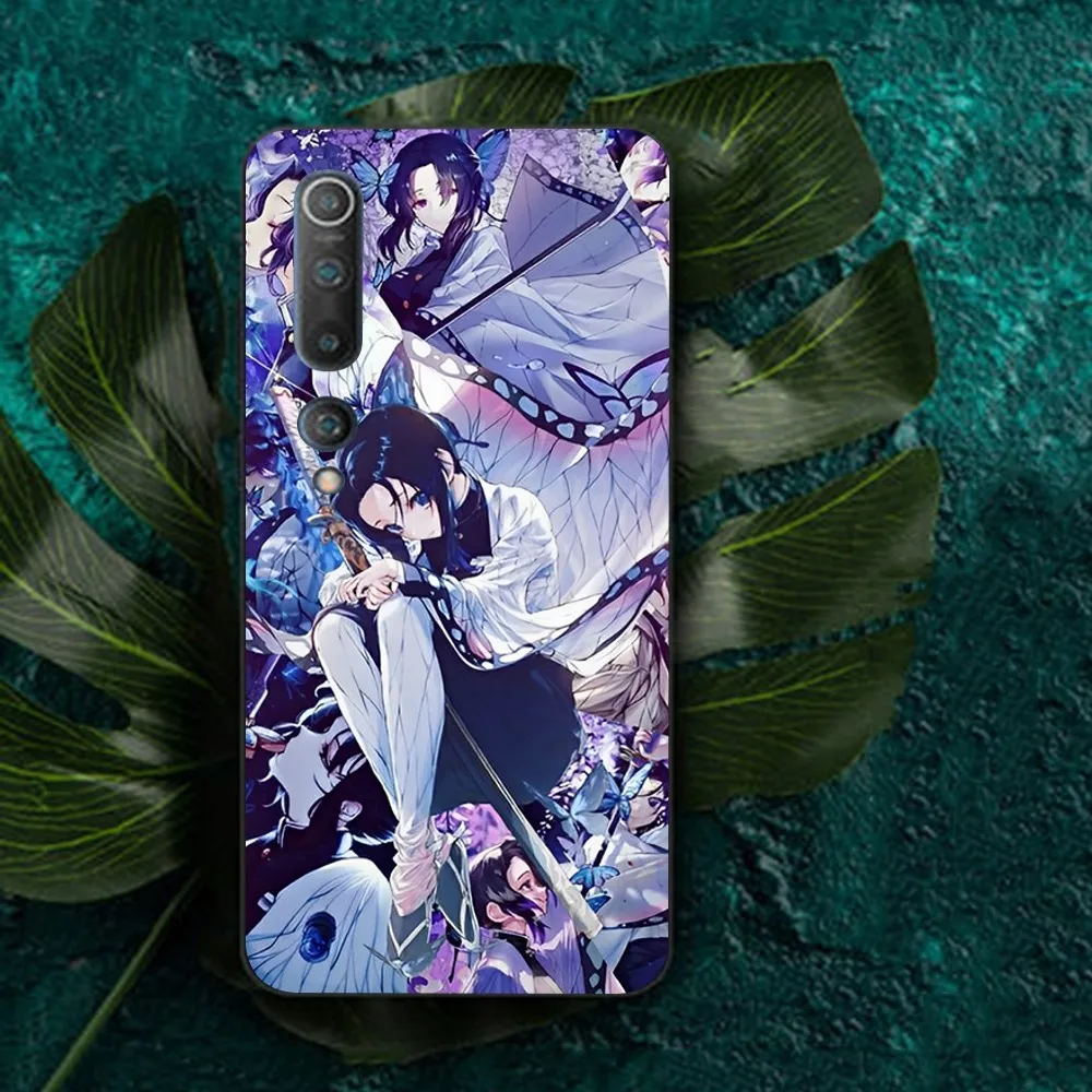 Capa de telefone Demon Slayer, Kochou Shinobu, Redmi Note 4X5 A 6 7 8 Pro T 9 Pro 9S 10 Pro 11 Pro 11S 11S 11 Pro PocoM3pro