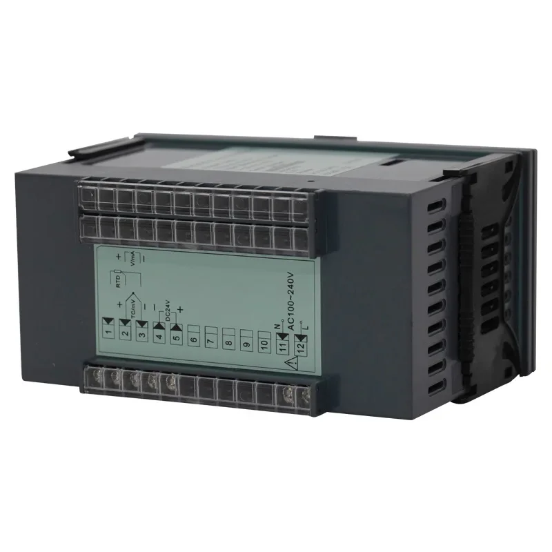 Intelligent flow totalizer digital display instrument voltage regulation compensation