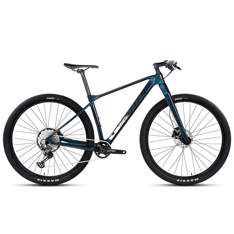AliExpress NONE Full Carbon MTB Bike Rigid Fork Warrior M6100 12S Light Weight 27.5 29er Men's Hydraulic Brake Mountain Bicycle DPD EU UK