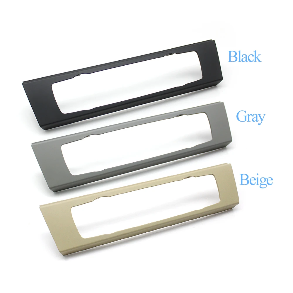 Car Center CD Console HVAC Trim Panel Air Conditioning Switch Decorative Cover Frame For BMW 3 Series E90 E91 E92 E93 2004-2012