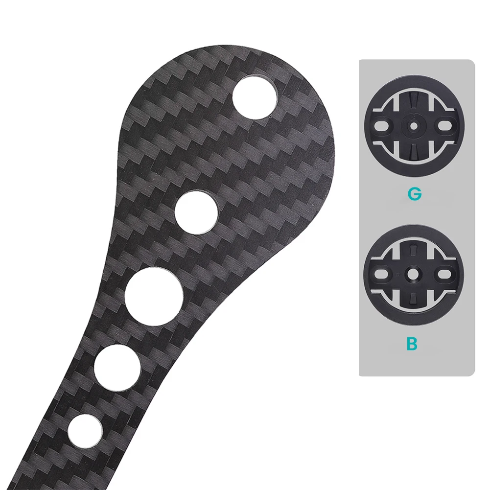 Integrated Handlebar Bicycle Computer Mount Speedometer Support Stand Bicycle Computer Holder for Garmin Bryton & Action Camera