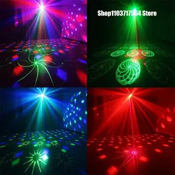 16 Figure 2-in-1 stage laser light LED crystal small magic ball KTV bar DISCO box party light