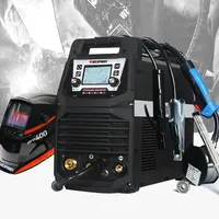 Factory WHOLESALE 5 in 1 MMA TIG MAG MIG Welder 200 AMP IGBT Aluminum CO2 NO GAS Inverter Welding Machine