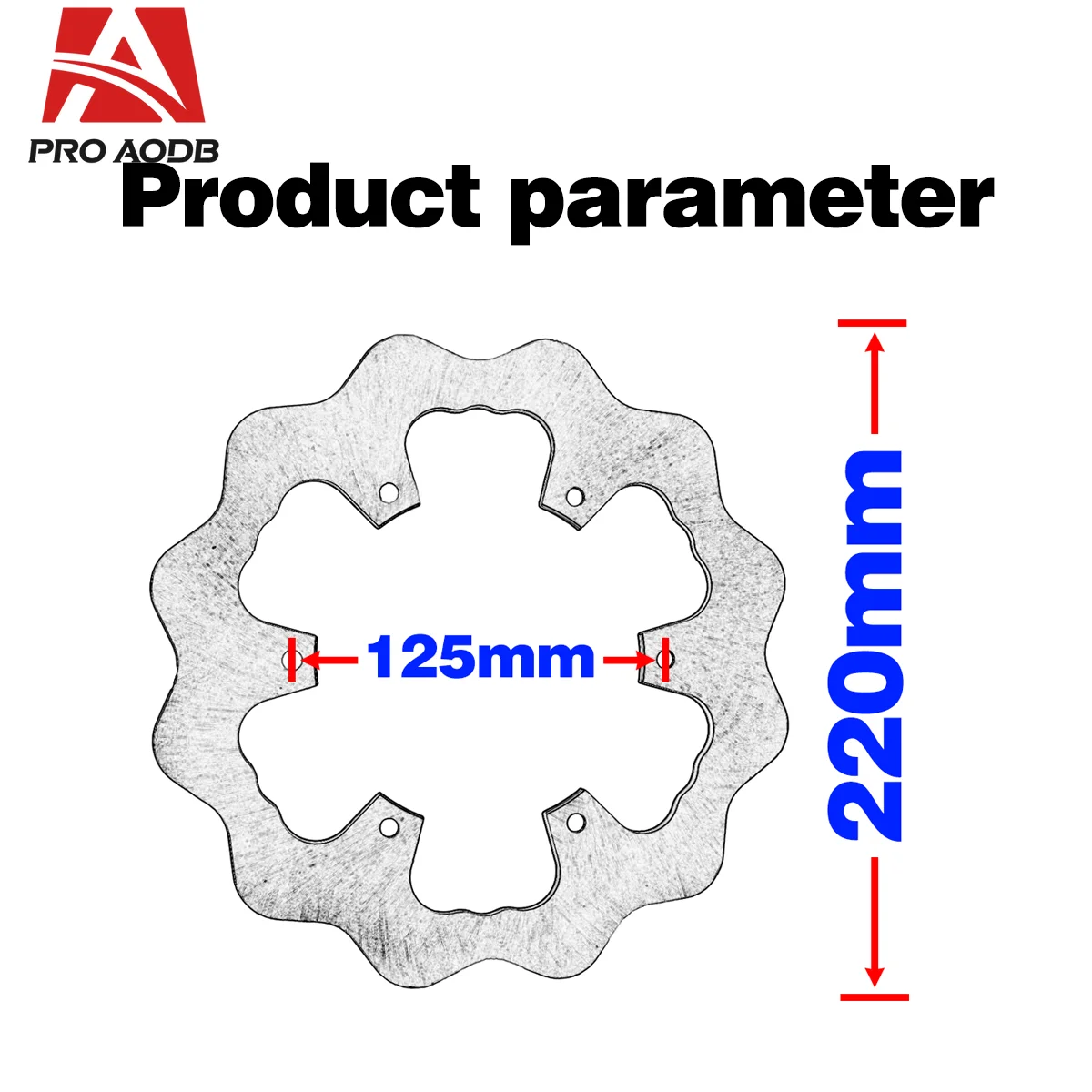 260MM 220MM Front Rear Brake Disc Brake Rotor Disk For KTM SX SXF XC XCF XCW EXC EXCF For Husqvarna FE TE FC TC FX TX 1994-2023