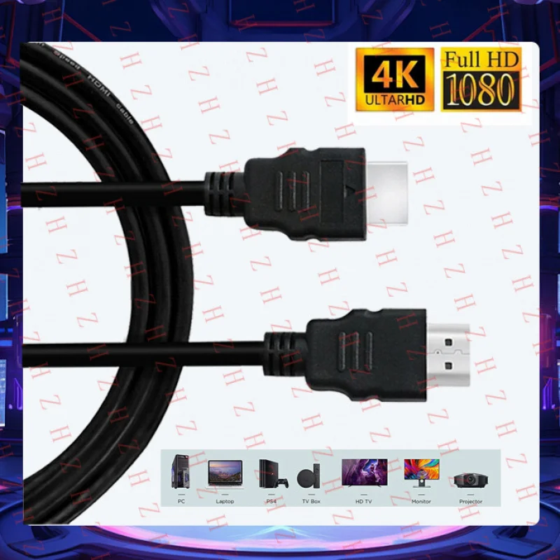 

КАБЕЛЬ HDMI U+ 2.0, ВЫСОКОСКОРОСТНОЙ, ПОЗОЛОЩЕННЫЙ, БЫСТРОЕ ПОДКЛЮЧЕНИЕ, HD 4K 2160P 3D HDTV 1080P【Минимальный заказ: 10 штук】
