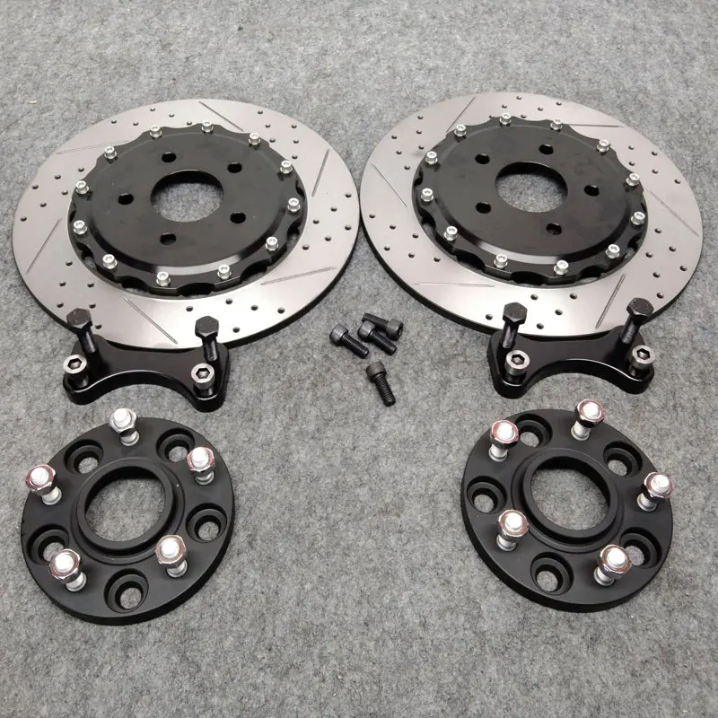 High Performance Brake Disc Kit High Carbon Aluminum 285*24mm 380*34mm 405*34mm Rotor for Hyundai Santafe Veloster