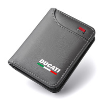 Carbon Fiber Credit Card Holder Wallet Men Rfid Thin Slim Minimalist Wallet For Ducati Monster 696 796 795 821 1200S/Gt Diavel