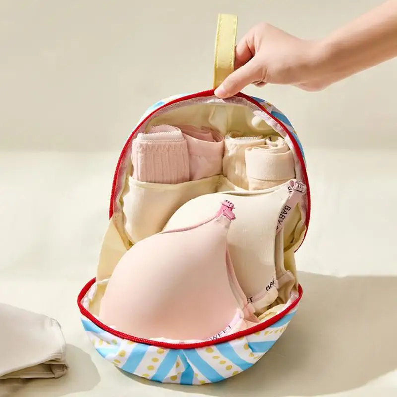 Portable Travel Bra Underwear Organizer Bags Multi-function Storage Bag Toiletry Cosmetic Case Storage Bag For Intimate Clothes