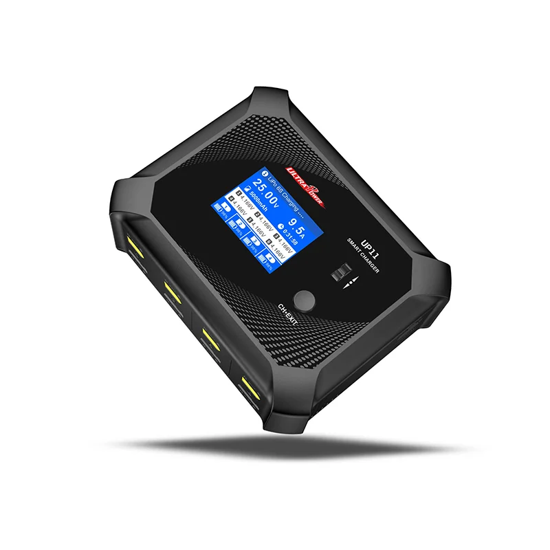 Original UltraPower UP11 Battery Charger AC 240W DC 600W Four Channels Smart Blance Charger for LiHV/LiPo/NiMH/Pb Bsttery Charge