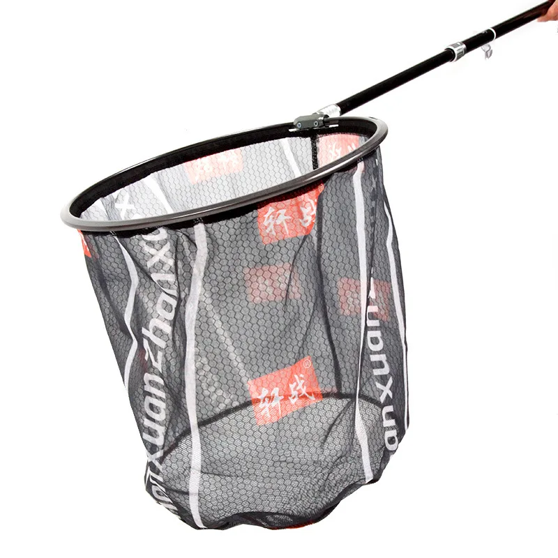 

Net Stainless Landing Frame Alloy Diameter Gear Carp Nylon Mesh Rod Aluminum Handle Fish Fishing Sea Trout Extendable Handling
