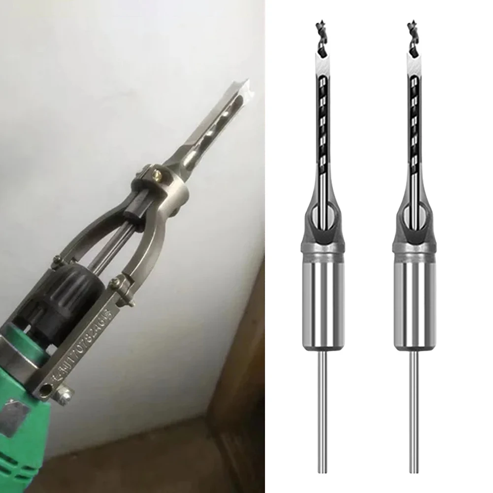 

6-12.7mm HSS Square Hole Drill Bit Square Auger Mortising Chisel Drill Set Square Woodworking Drill Bits DIY Furniture