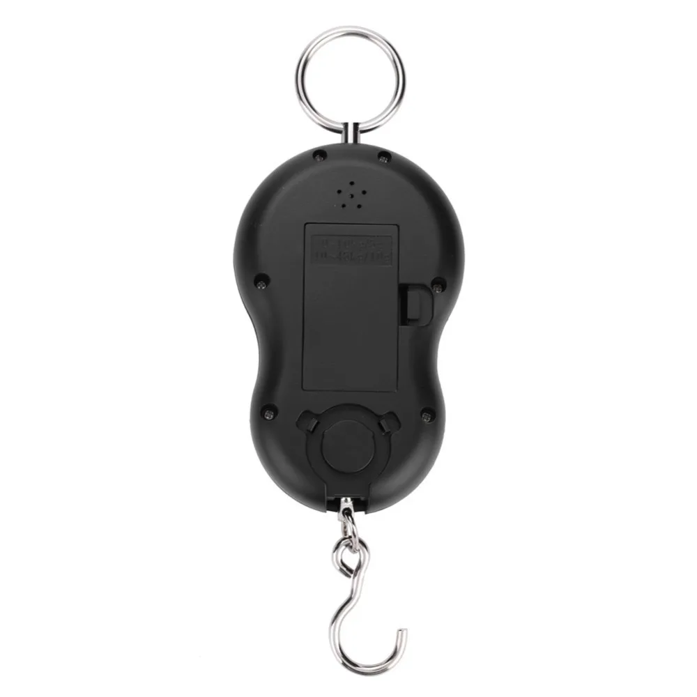 LCD Digital Display Hanging Scale with Hook 4 Units Crane Scale Manual Operation Mini Digital Tension Calibrator Home Use