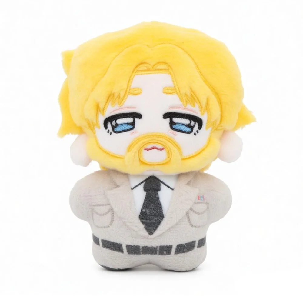 Anime Attack Pendant Zeke Jaeger Plush Doll 10cm Mini Anime Jaeger Zeke Stuffed Toy Present XMAS Collect Gift Presale