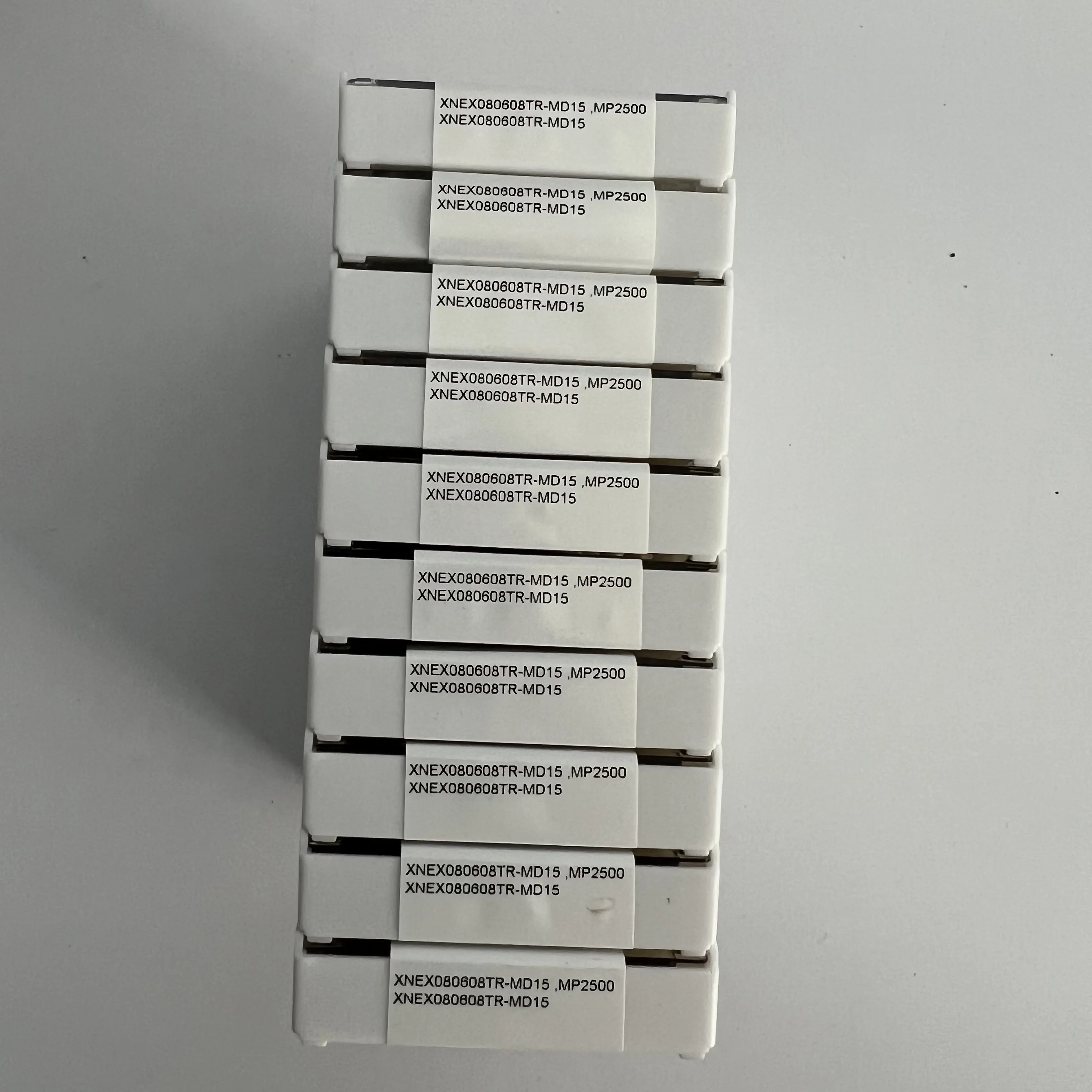 

10Pcs XNEX080608TR-MD15,MP2500 CNC blade