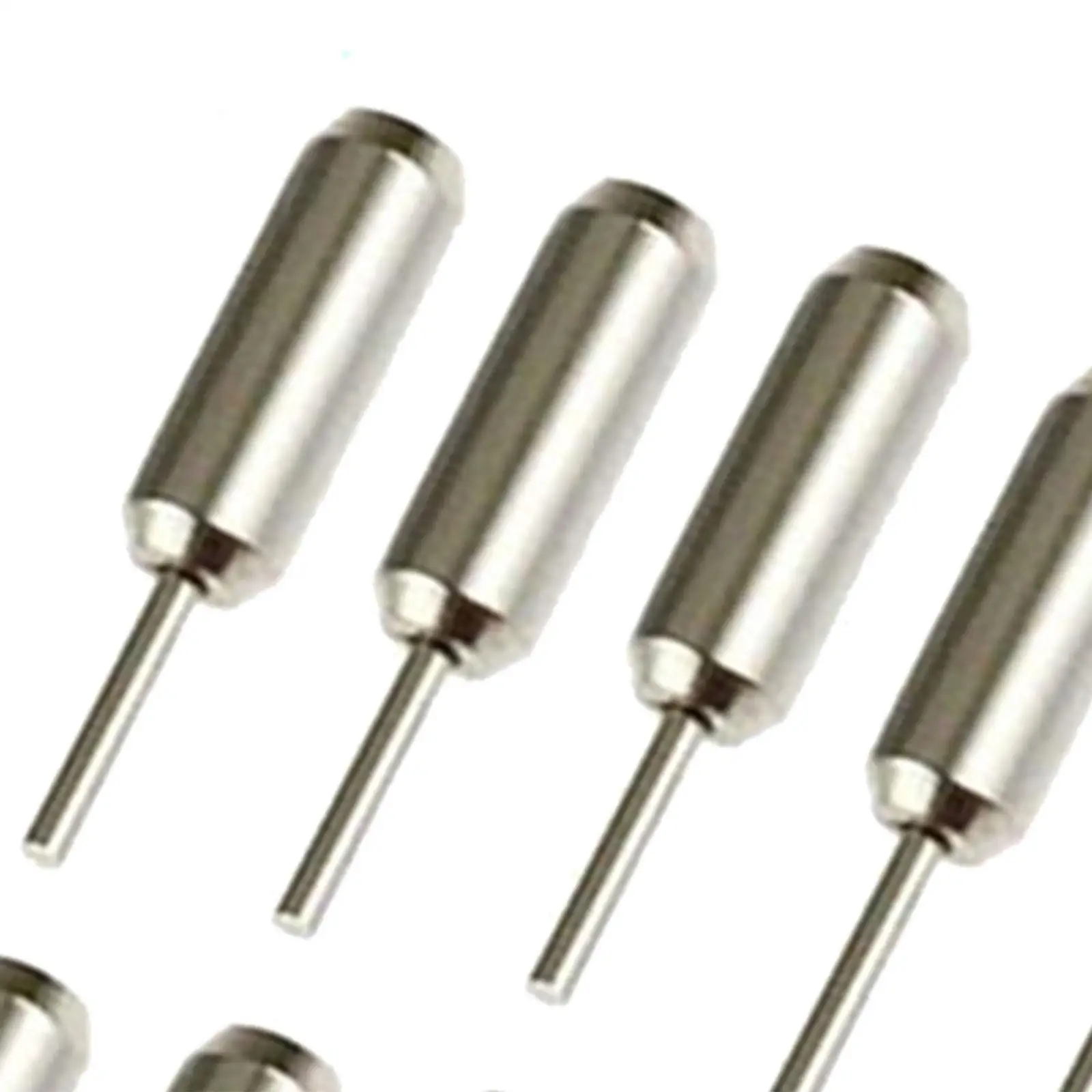 Watch link removedor pinos, ferramenta de remoção de pulseira, 20mm/0,8 polegadas de comprimento, qualidade metal, resistente, 10 set