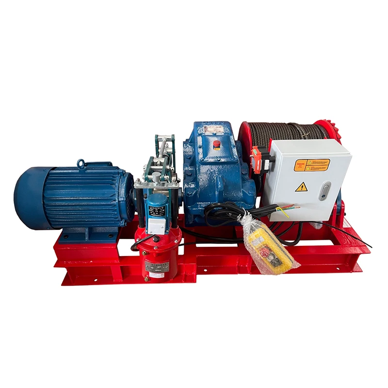 Three Phase Winch Motor Electric Winch AJK Model for Heavy Duty Construction Building Warehouse Lifting Pulling Machine Pro
