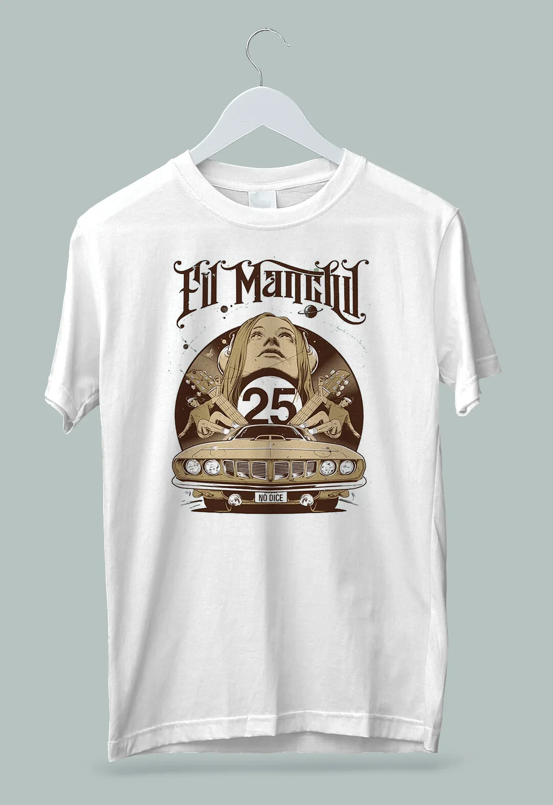 Fu Manchu American Stoner Rock Band 25th Anniversary t-shirt S-2XL