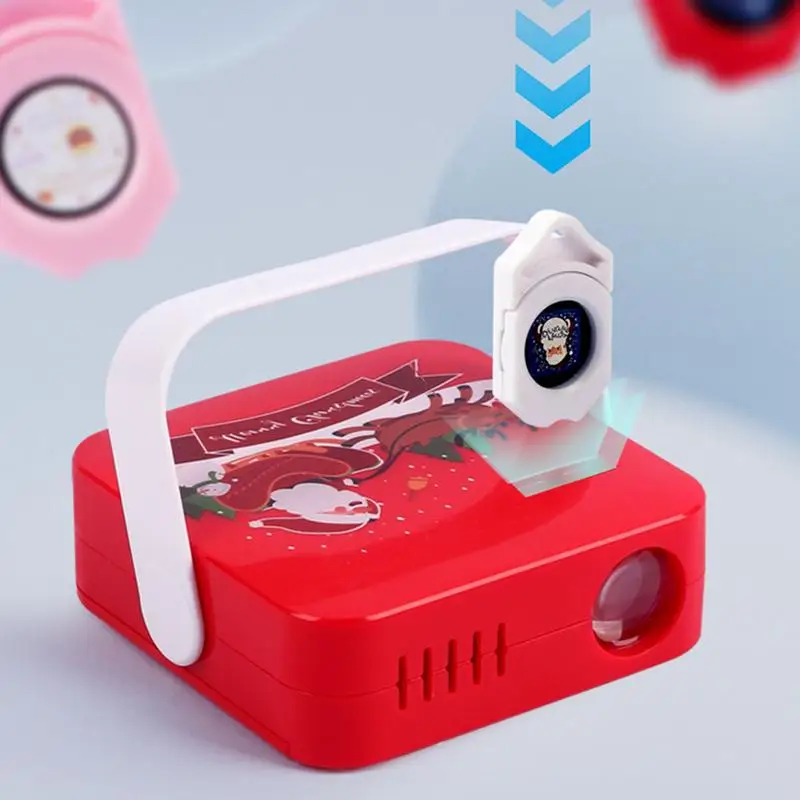 جهاز عرض ضوئي مع كلمة عيد ميلاد سعيد ومقبض ، جهاز عرض عيد الميلاد ، زينة داخلية ، صور الدعائم