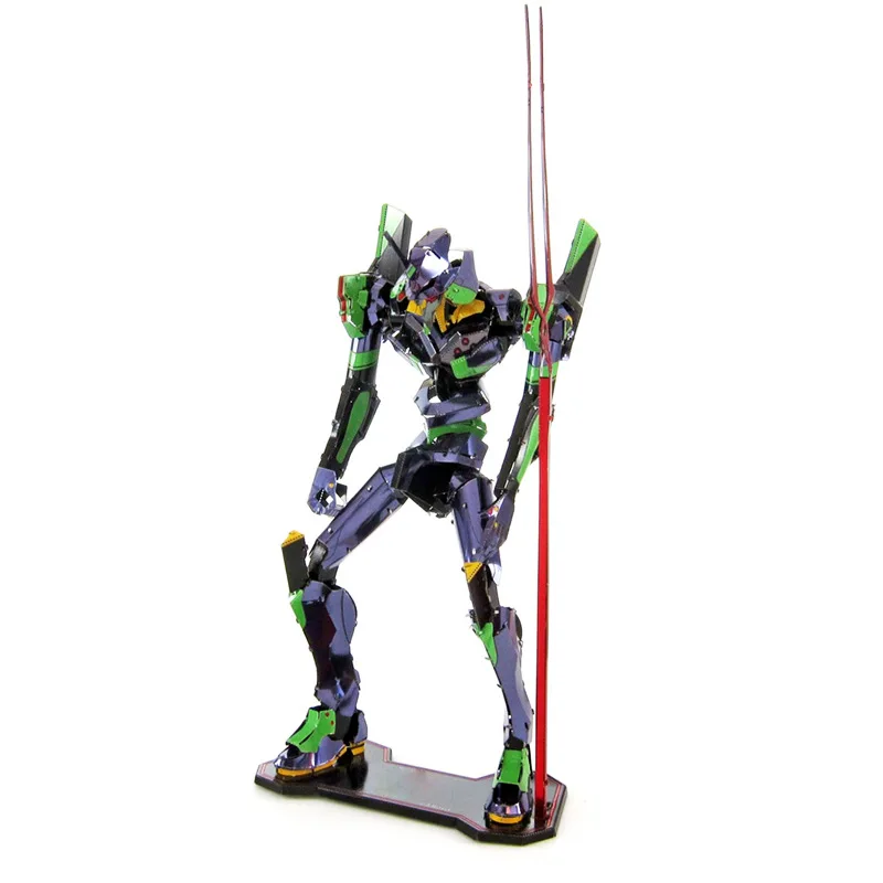 New Century Warrior 3D Metal Puzzle Eva Test Type Production Model Robots Jigsaw Puzzle Toys DIY Handmade Assembly Model Kits