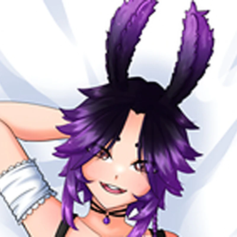 

Anime Dakimakura Pillow Case Saku Sexy and Busty Beautiful Girl Double-Sided Halloween