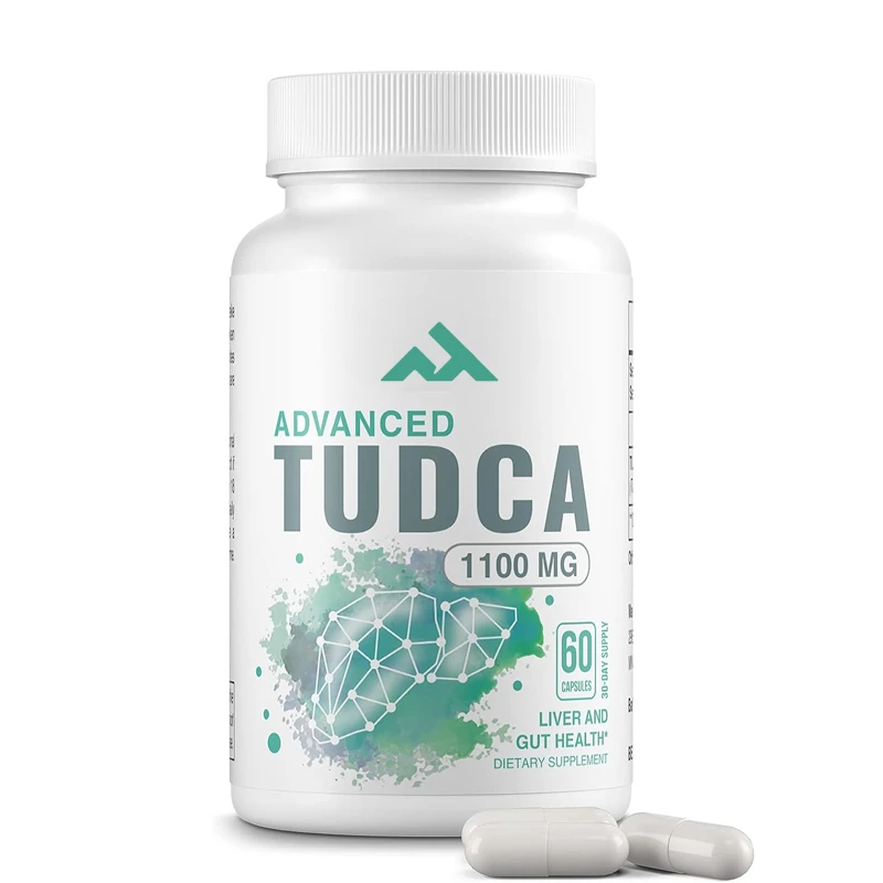 TUDCA Liver Supplement 1100mg, Liver Support for Cleaning and Repair, 60 Capsules