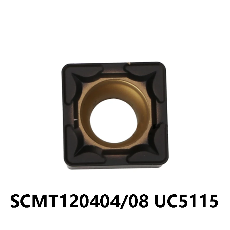 SCMT120404 SCMT120408 UC5115 Turning Tool Carbide Inserts Lathe Cutter CNC For Cast Iron 10pcs 100% Original  SCMT 120404 120408