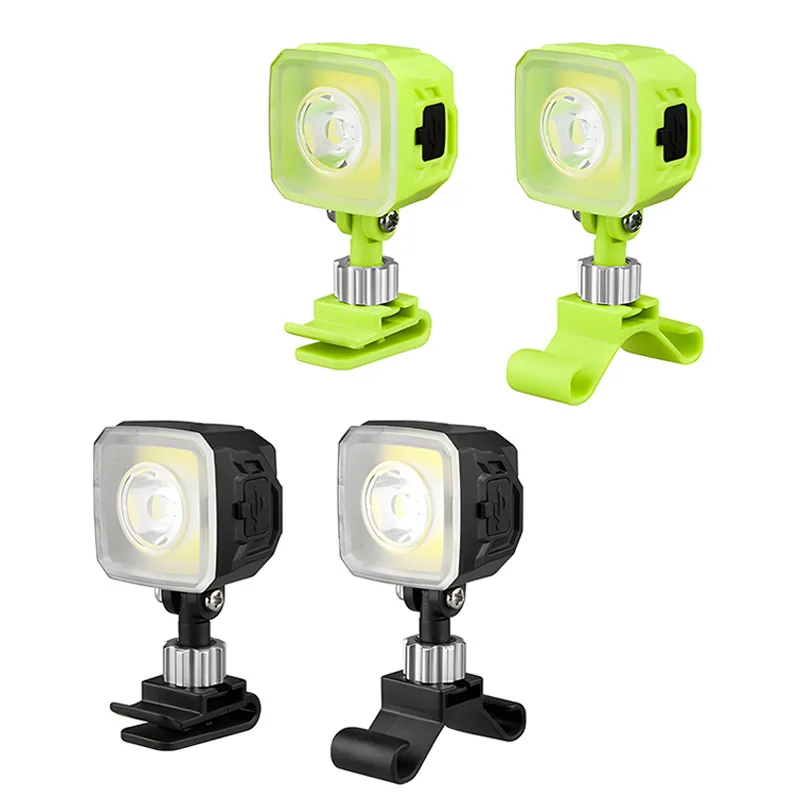Multifunction LED Shoe Light Multi Level Dimming Portable Clip On Outdoor Night Running Cycling Small Flashlight Bright Durable