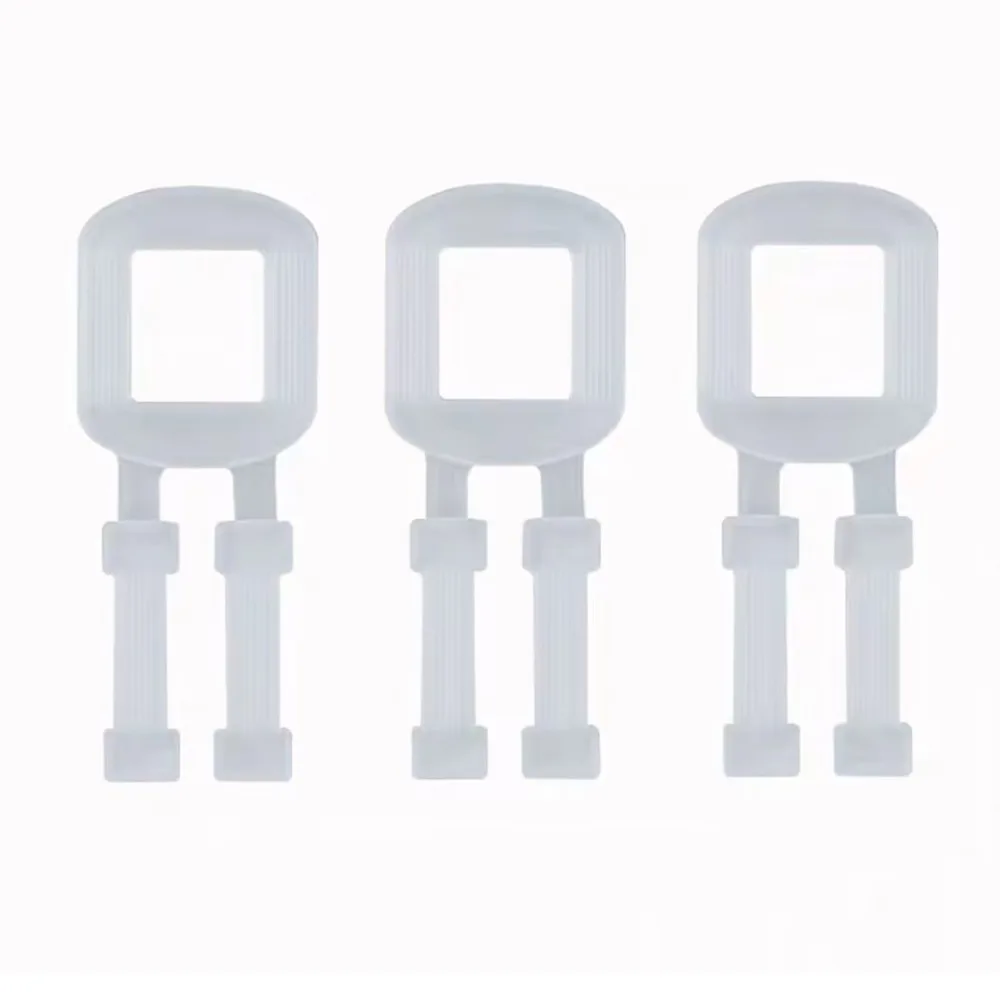 100pcs Plastic Manual Strapping Buckles, Carton Packing Secured Strap Buckle, Polyester Packaging Hook Lock For Carton Closure