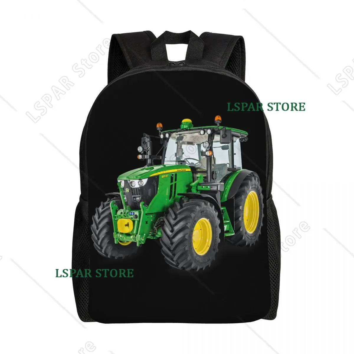 Tractor Travel Backpack Women Men School Laptop Bookbag College Student Daypack Bags