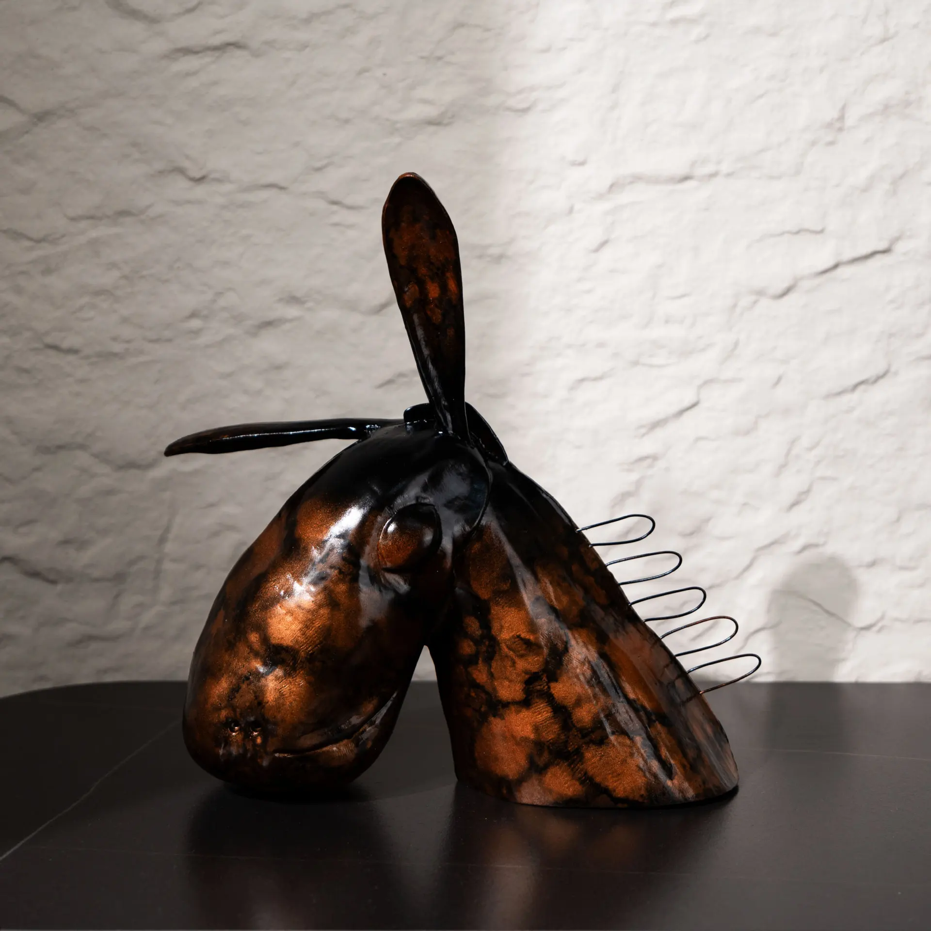 Moderne leichte Luxus kleine Esel kreative Tier Ornament Skulptur Modell Haus Wohnzimmer Couchtisch Desktop Kunst Dekoration