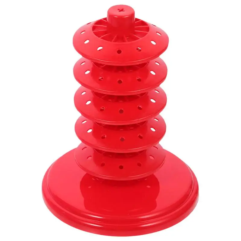 5 Layers Adjustable Lollipop Stand Tiered Candy Holders Display Rack Dessert Sucker Drying Bracket Base Storage Container