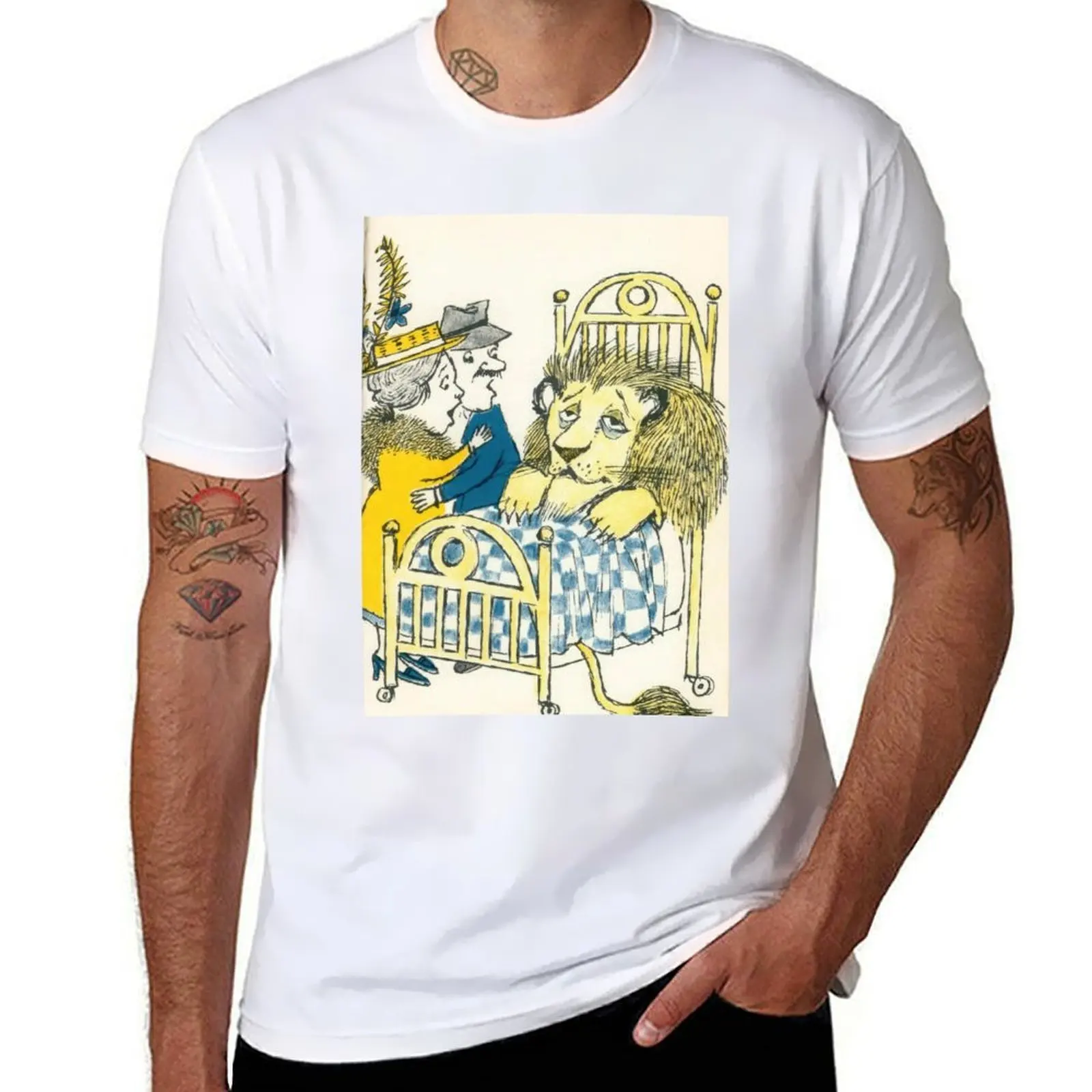 

Maurice Sendak T-Shirt t shirt for man man t shirt luxury t shirt men 100% cotton luxury brand T-shirt