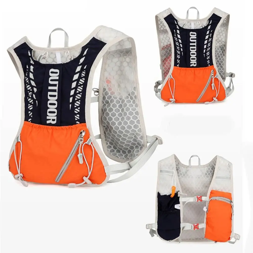 Lightweight Hydration Running Vest Reflective Design Breathable Hydration Pack Multifunctional Waterproof