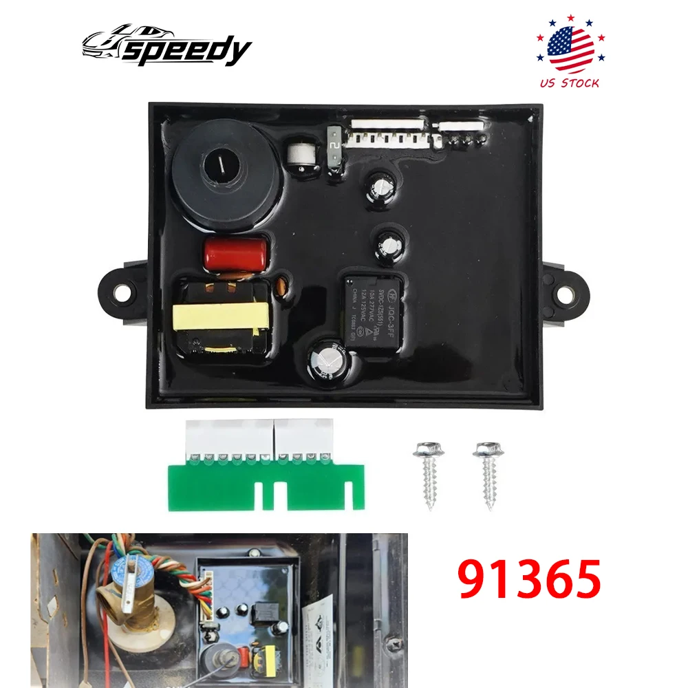 

Черная плата управления водонагревателем для автодома 91365, с предохранителем для водонагревателей Atwood GCH6A-10E GC6AA-10E GC10A-4E Atwood 93851