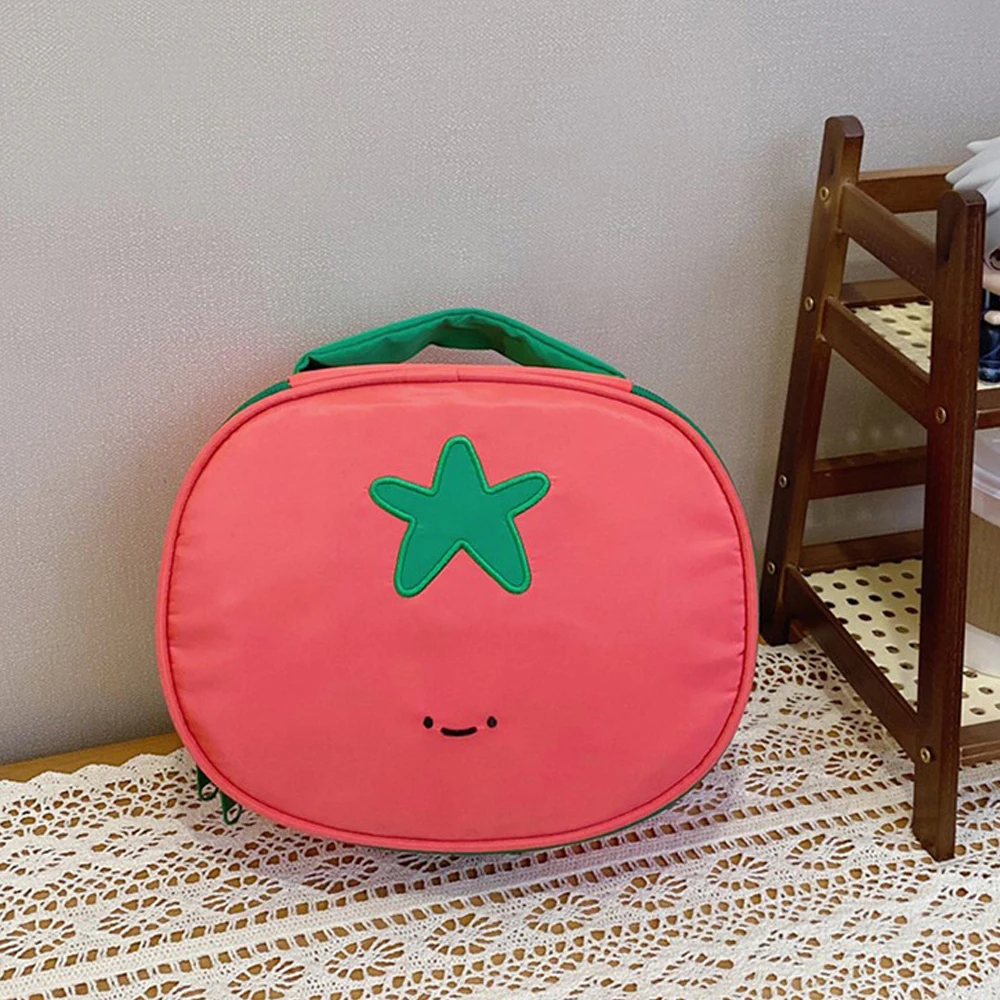 Eine Kosmetiktasche, eine Tomaten-Aufbewahrungstasche, eine Tragetasche, eine Toilettentasche, eine Make-up-Tasche – Detail 6