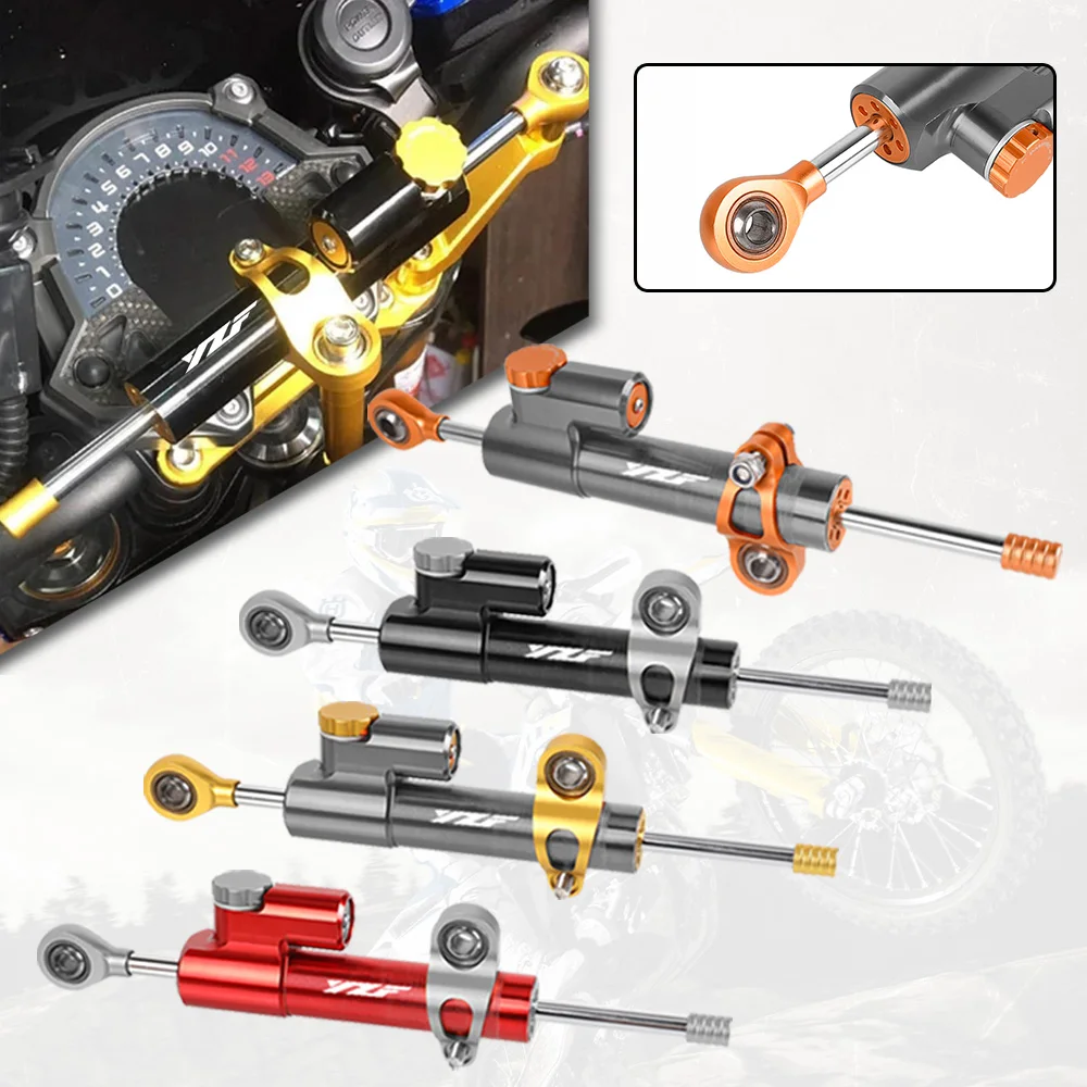 

Universal Motorcycle Parts CNC Adjustable Steering Damper Stabilizer For Yamaha R1 R3 R6 YZF-R3 YZF-R6 YZF-R1 YZF-R25 MT07 MT-07