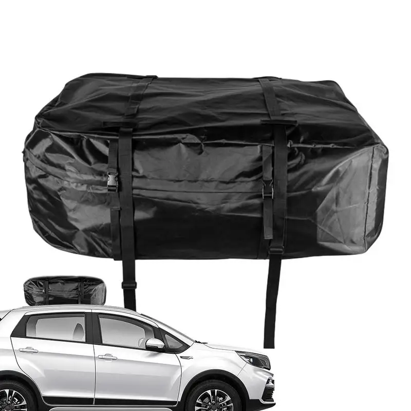 Car Roof Luggage Carrier Waterproof Cargo Bag Car Roof Cargo Carrier Luggage Bag for Travel Camping automotive Storage Cube Bag