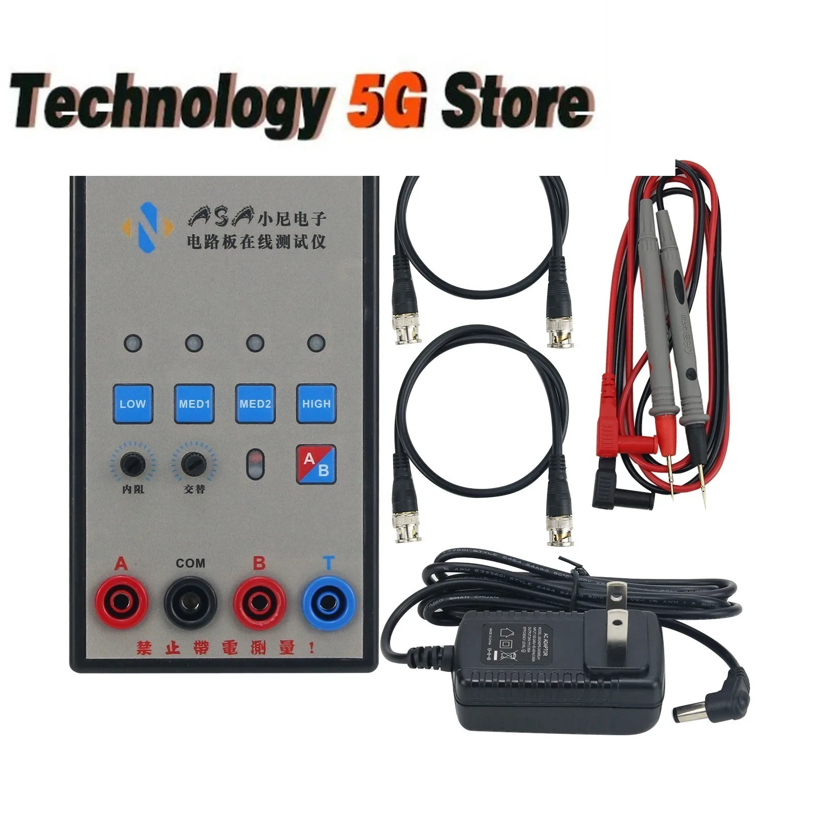 

Professional Handheld VI Curve Tester w/ Plastic Shell Two-Channel Input Displays Three Frequencies