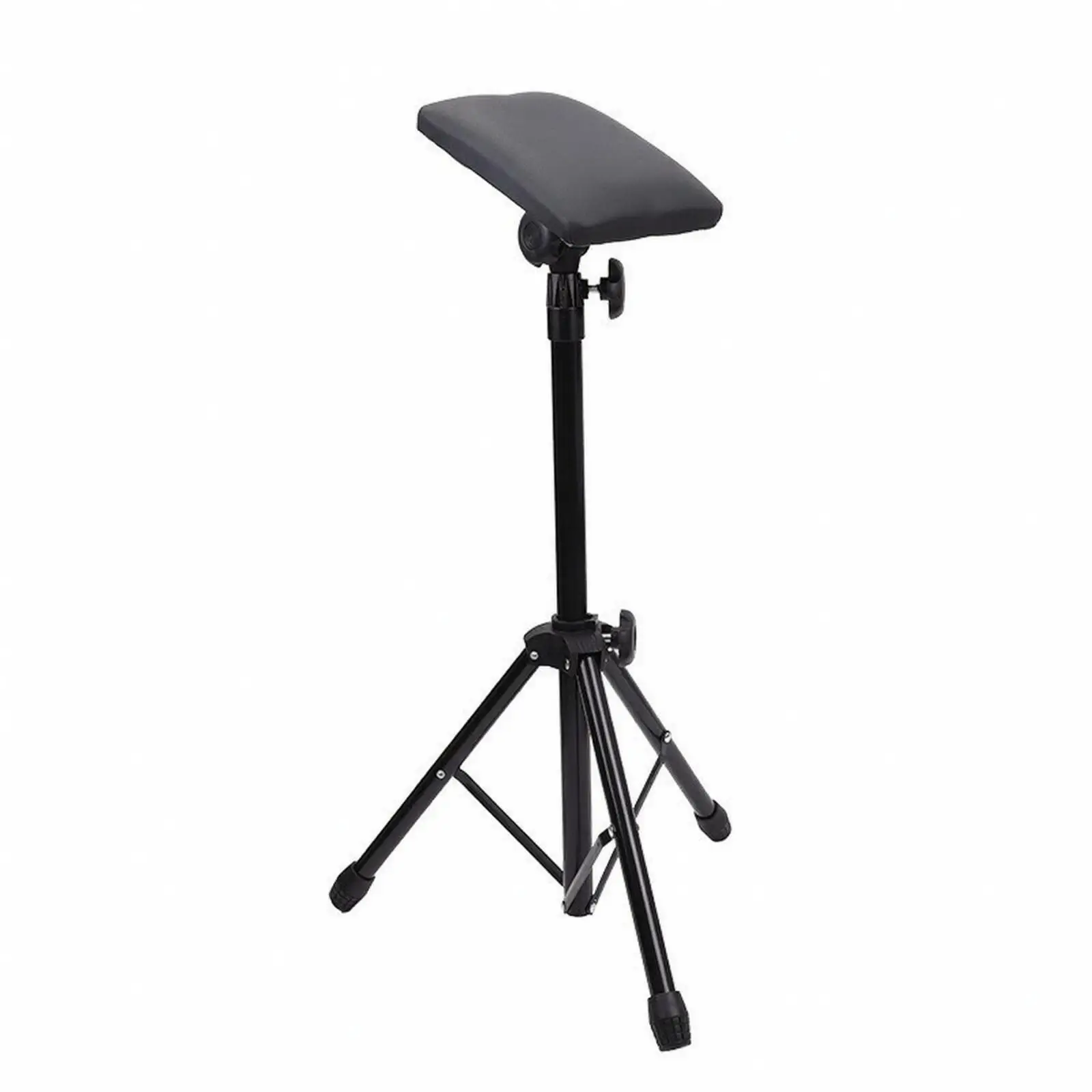 Adjustable Tattoo Arm Rest Support Padded Leather Cushion Heavy Duty Metal Frame Ergonomic Positioning Tattoo Equipment Supplies