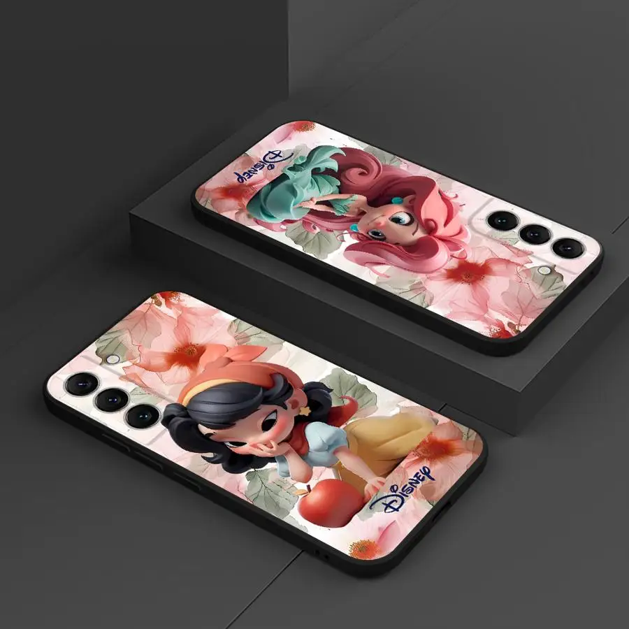 디즈니 프린세스 휴대폰 케이스, 삼성 갤럭시 A10, A10e, A10s, A20, A20s, A04s, A30, A02, A40, A02s, A03, A05s, A06 커버