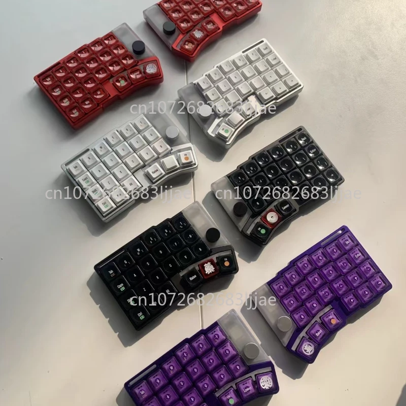 

Cornix Wireless Split Mechanical Keyboard Bracket Version Aluminium Case Hot Swap Kit Bluetooth 2Mode Keyboard Ergonomics VIAL