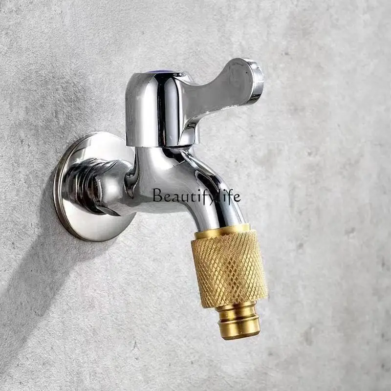 2 Outlet washing machine faucet interface mouth conversion head anti-fall accessories
