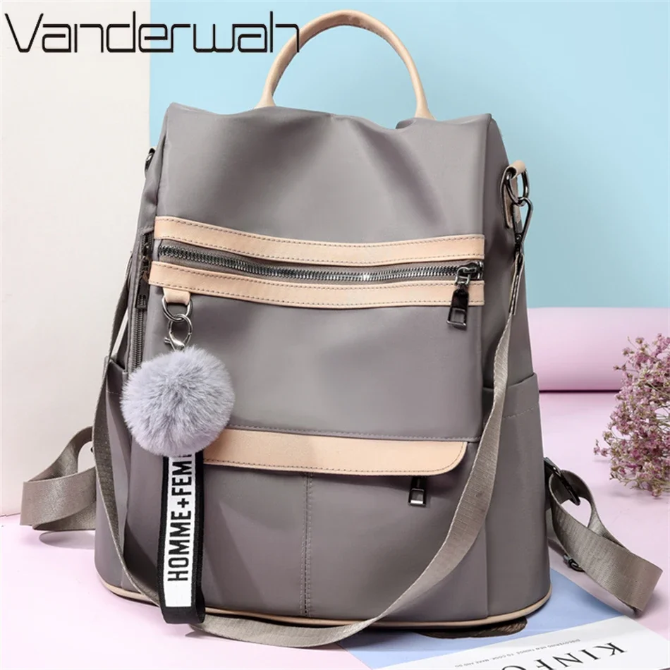 2024 New Waterproof Oxford Cloth Women zaino Designer Light Travel Bagpacks borse da scuola di moda borse a tracolla Casual da donna