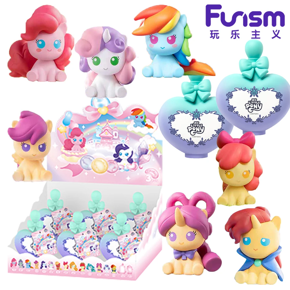 

Original Funism My Little Pony Magic Bottle Mini Blind Box Cutie Toys Anime Peripherals Ornaments Charming Gifts for Boys Girls