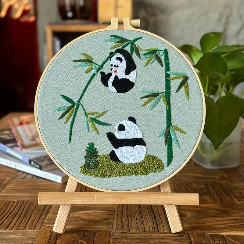 Panda Embroidery Kit: My Real Experience Starting Needlework at 38