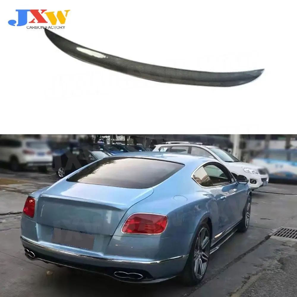 

Carbon Fiber/FRP Car Duckbill Rear Trunk Wing Spoiler For Bentley Continental GT W12 2015-2017 2018-2021 Rear Spoiler