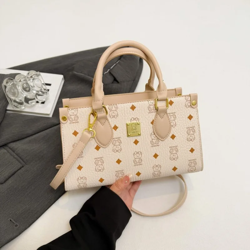 

Классическая элегантная женская сумка через плечо Кожаная сумка через плечо с натуральным дизайном от известных дизайнерских сумок