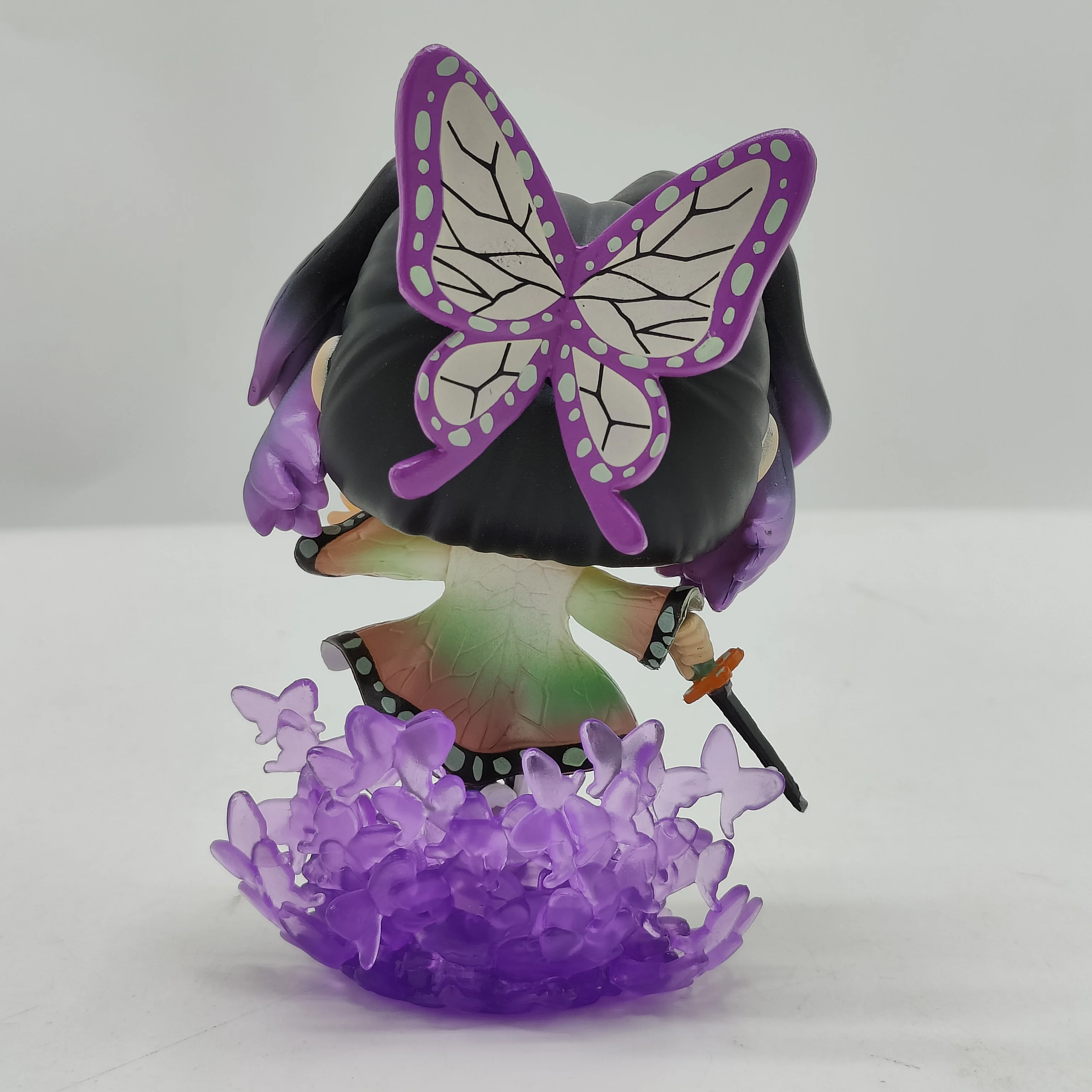 Demon Slayer 1314 Kochou Shinobu Vinyl Figurine Cute Doll Anime Peripherals Action Figure Collection Model Toys