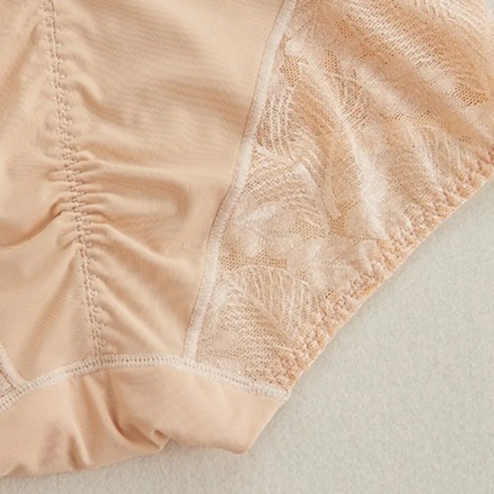 ハイウエスト産後ボディシェイパーシェイプウェアパンティーレース下着ウエストトレーナーお腹引き締めヒップアップショーツ女性用